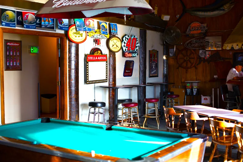 Queen’s Wharf bar and pool room